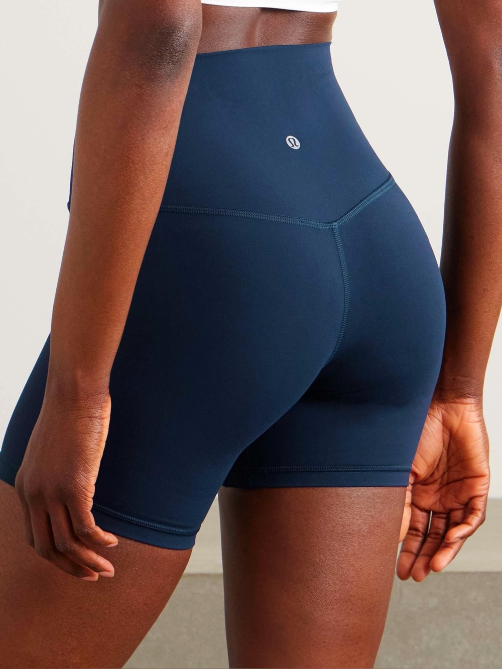 Lululemon Align Super High-Rise Short 6"  True Navy